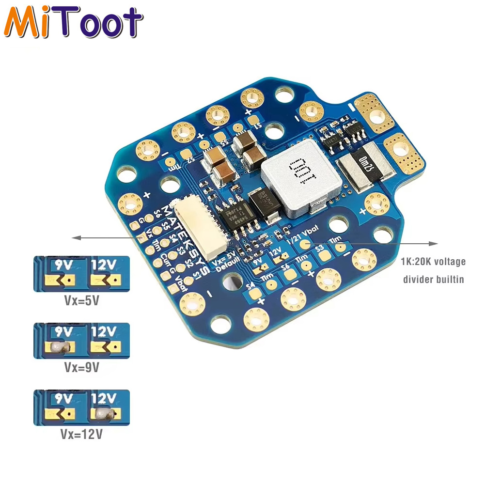 Mateksys PDB-HEX 12S Power Dis - Drone Power Distribution Board 评论和价格