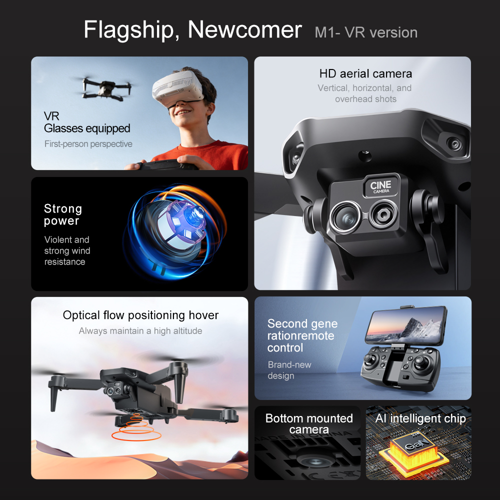 Lenovo M1/M1VR Foldable GPS Dr - Drone Gps Mount 评论和价格