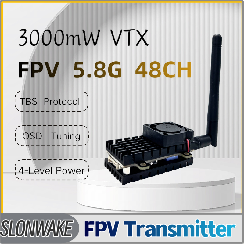 SLONWAKE 5.8G 3000mW Simulatio - Drone Transmitter 评论和价格