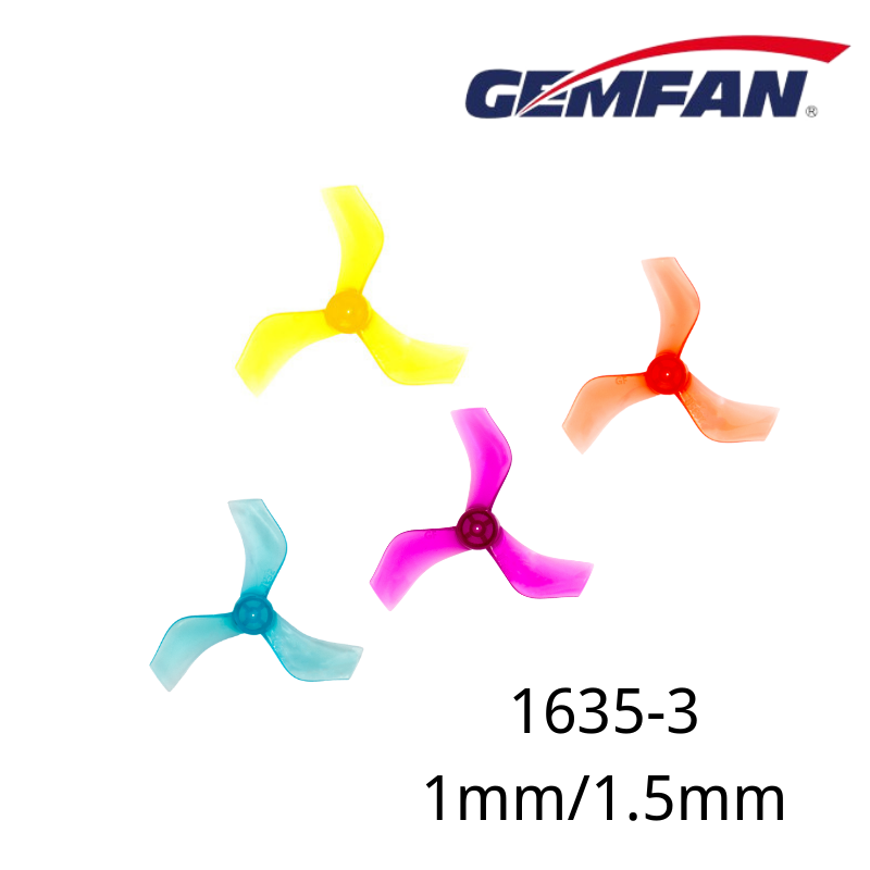 Gemfan 1635 40mm 3-Blade Prope - Drone Propeller 评论和价格